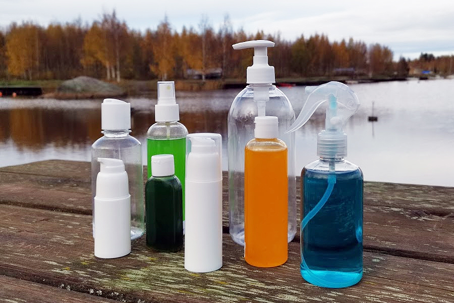 CAPSULE_models_pumps Wholesale PE and PET spray bottle, spray cap