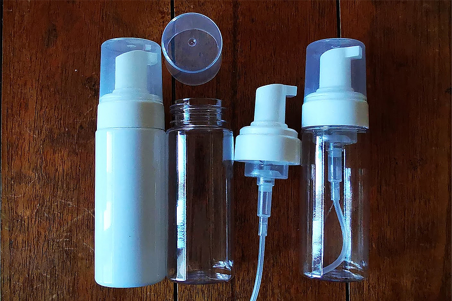 FOAMER_42mm_functionst Wholesale PE and PET bottle with foamer pump foam