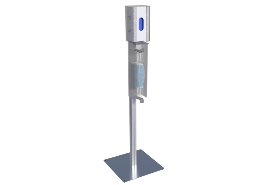 Floor stands for dispensers