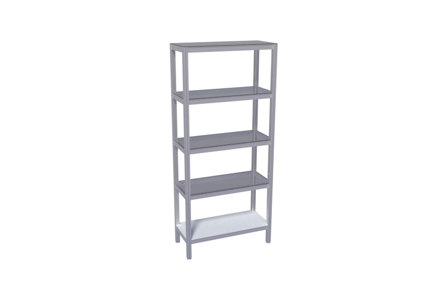 Tailored shelves for packing 